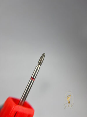 Diamantna Brusilna Glava 2,5 mm | (Rdeča) - FLAME