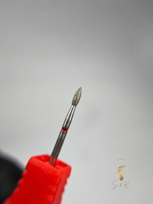 Diamantna Brusilna Glava 2,2 mm | (Rdeča) - FLAME